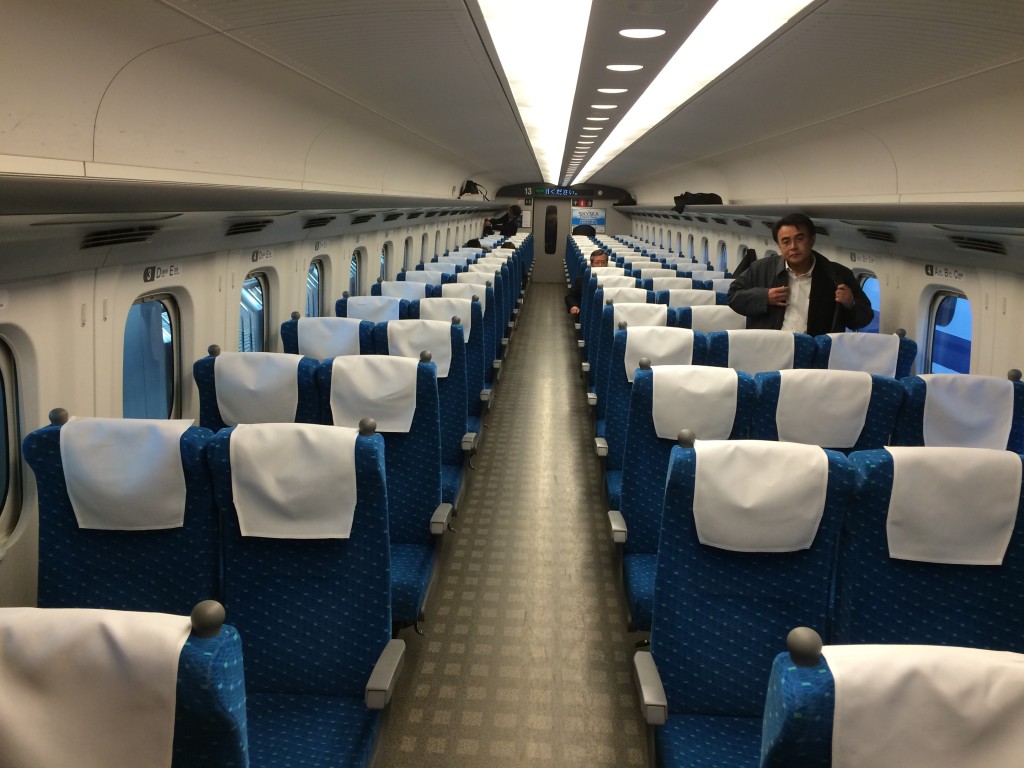 Interior tren Japonia